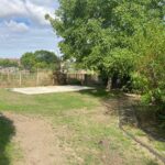 Bosch team transforming an empty outdoor space with Splash Projects